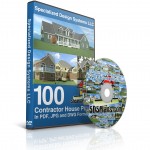 100 House Plans dvd e cover